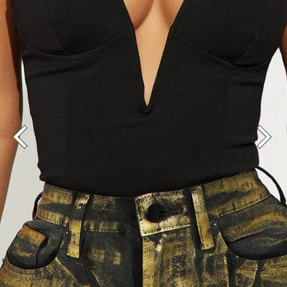 Black Bustier size Large - Picture 3 of 3